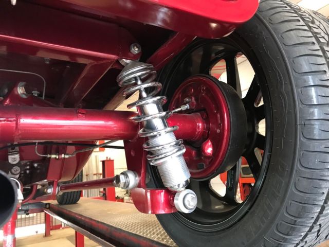 1923 Burgundy Ford Rat rod, hot rod, street rod, show car Convertible