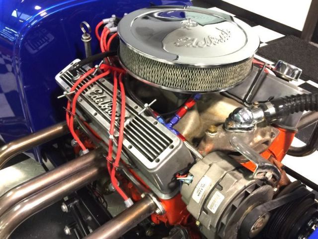 1923 Blue Ford Model T Coupe