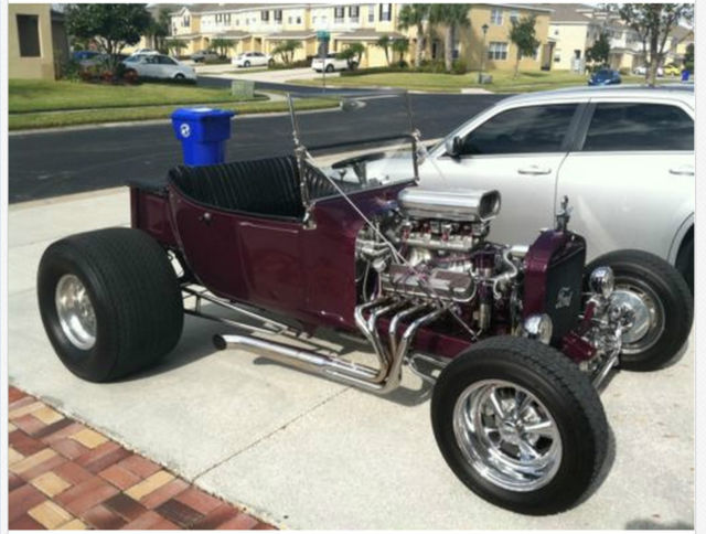 1923 Lilac Ford Model T Convertible