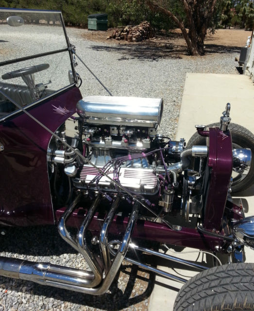 1923 Lilac Ford Model T Convertible