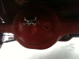 1923 Red Ford Model T Convertible