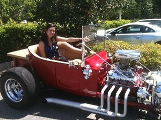 1923 Red Ford Model T Convertible