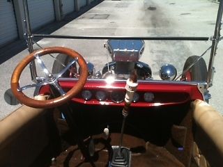1923 Red Ford Model T Convertible