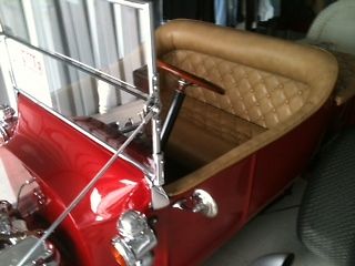 1923 Red Ford Model T Convertible