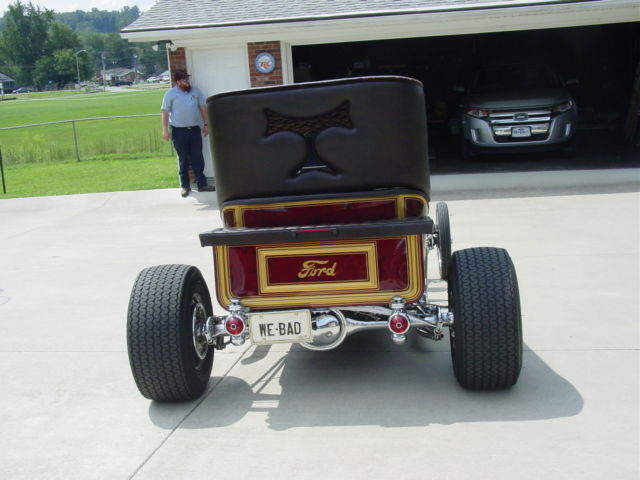 1923 RED & GOLD CANDY APPLE Ford Model T Roadster