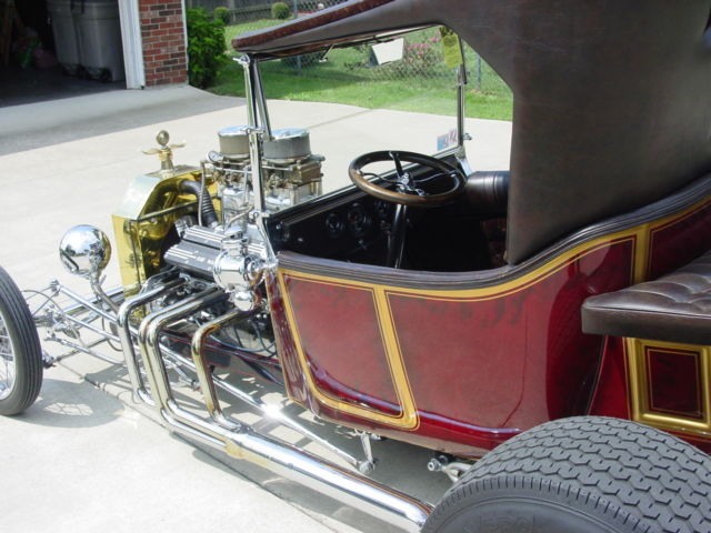 1923 RED & GOLD CANDY APPLE Ford Model T Roadster