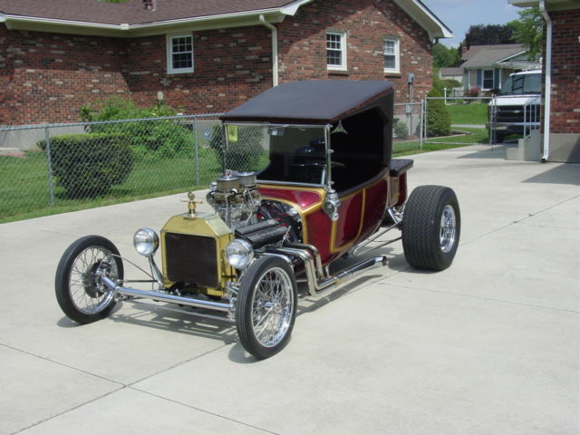 1923 RED & GOLD CANDY APPLE Ford Model T Roadster