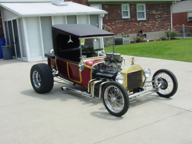 1923 RED & GOLD CANDY APPLE Ford Model T Roadster
