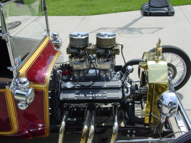 1923 RED & GOLD CANDY APPLE Ford Model T Roadster