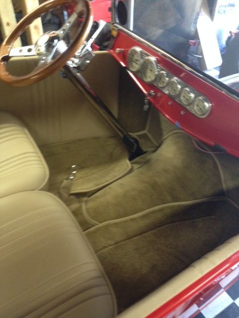 1923 Red Ford Model T Convertible