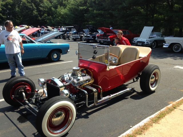 1923 Red Ford Model T Convertible