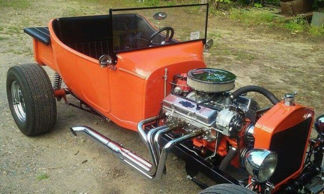 1923 orange Ford Model T tbucket