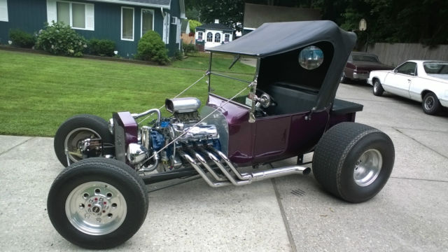 1923 Purple Ford Model T Convertible