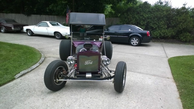 1923 Purple Ford Model T Convertible