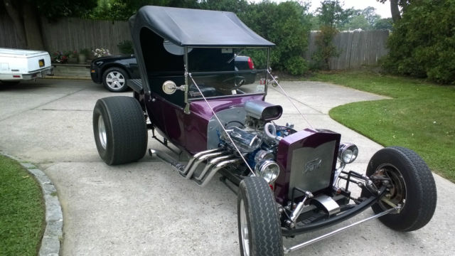 1923 Purple Ford Model T Convertible