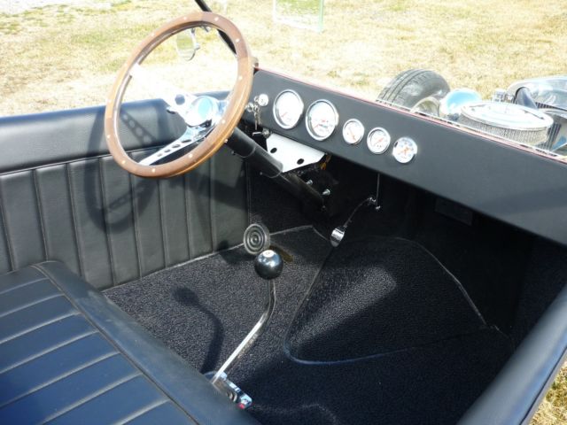 1923 Burgundy Ford Model T Convertible