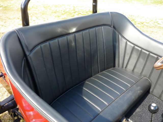 1923 Burgundy Ford Model T Convertible