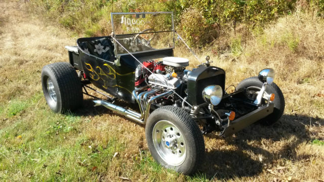 1923 Black Ford Model T Convertible