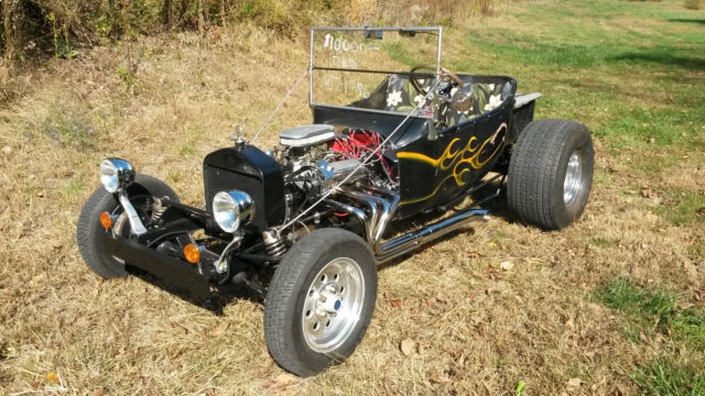 1923 Black Ford Model T Convertible