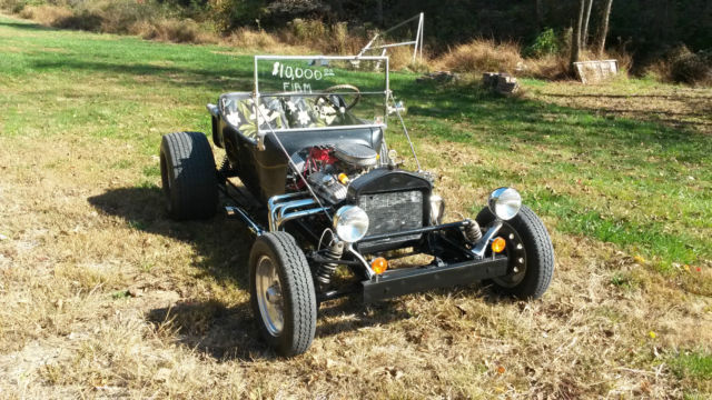 1923 Black Ford Model T Convertible