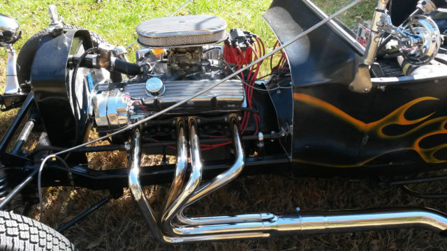 1923 Black Ford Model T Convertible