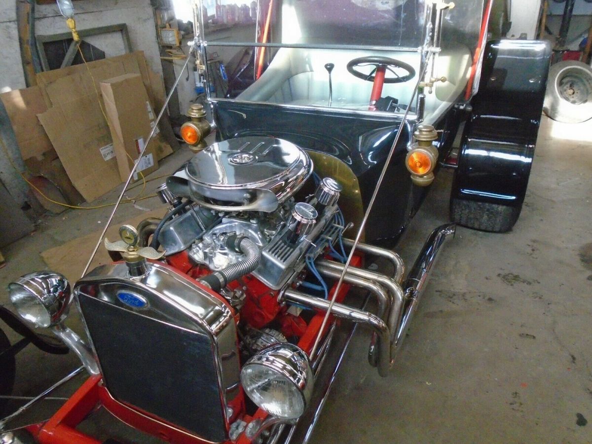 1923 Black Ford Model T Convertible