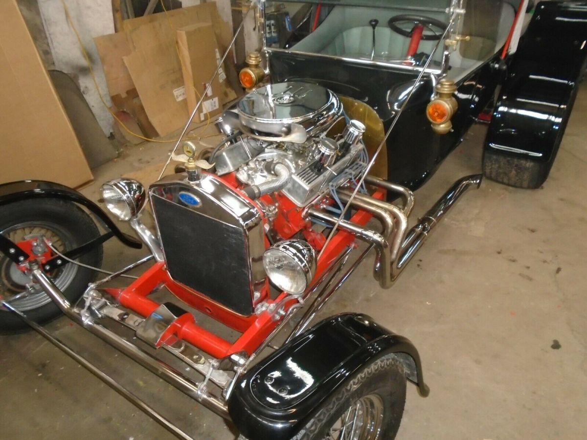 1923 Black Ford Model T Convertible