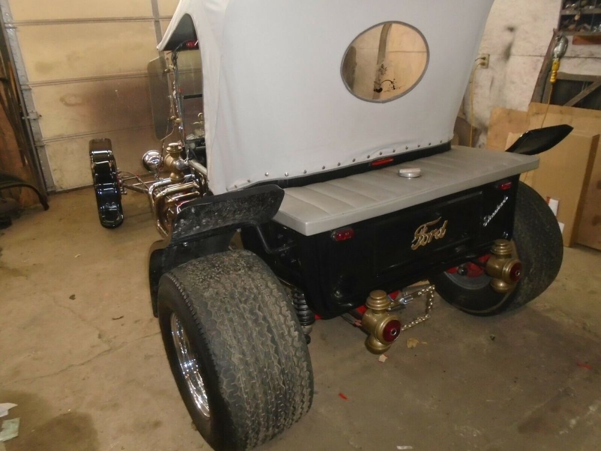 1923 Black Ford Model T Convertible