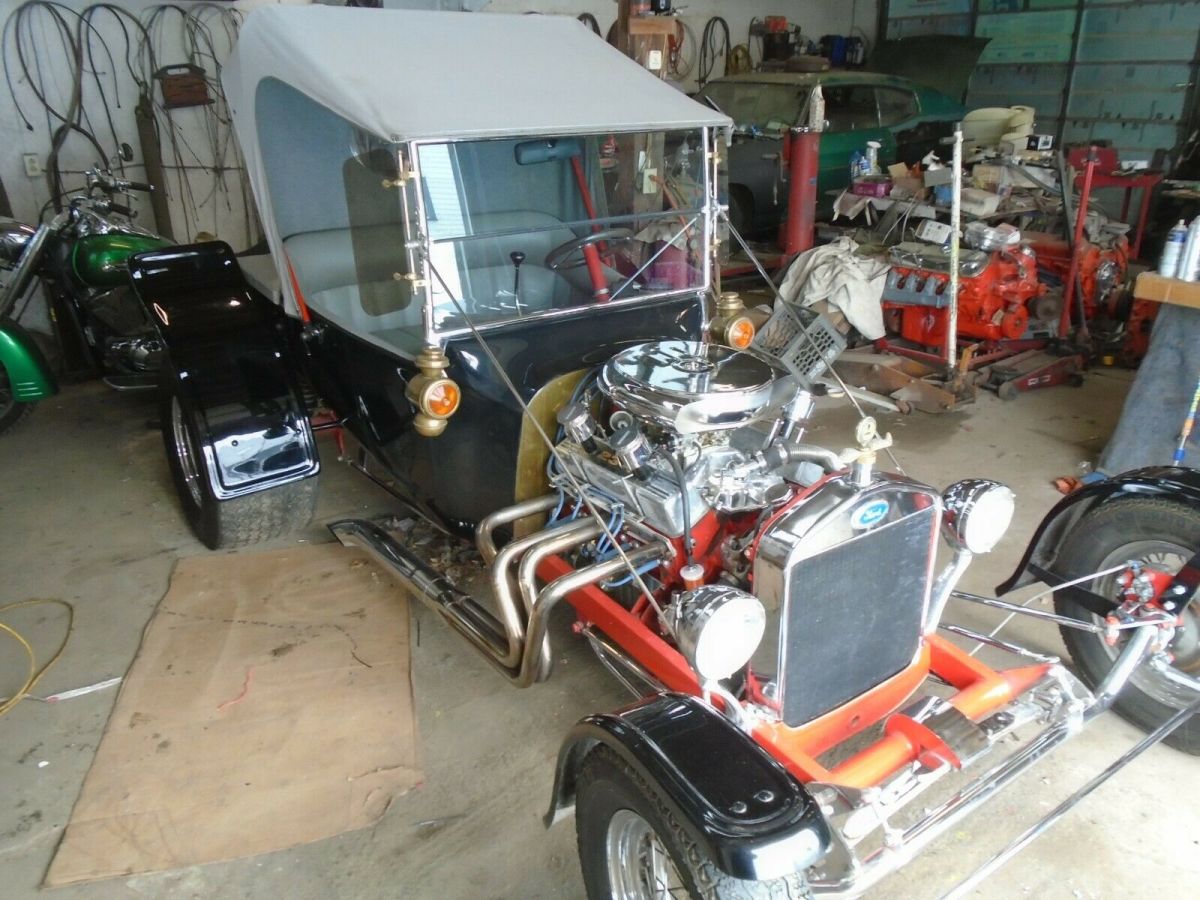 1923 Black Ford Model T Convertible