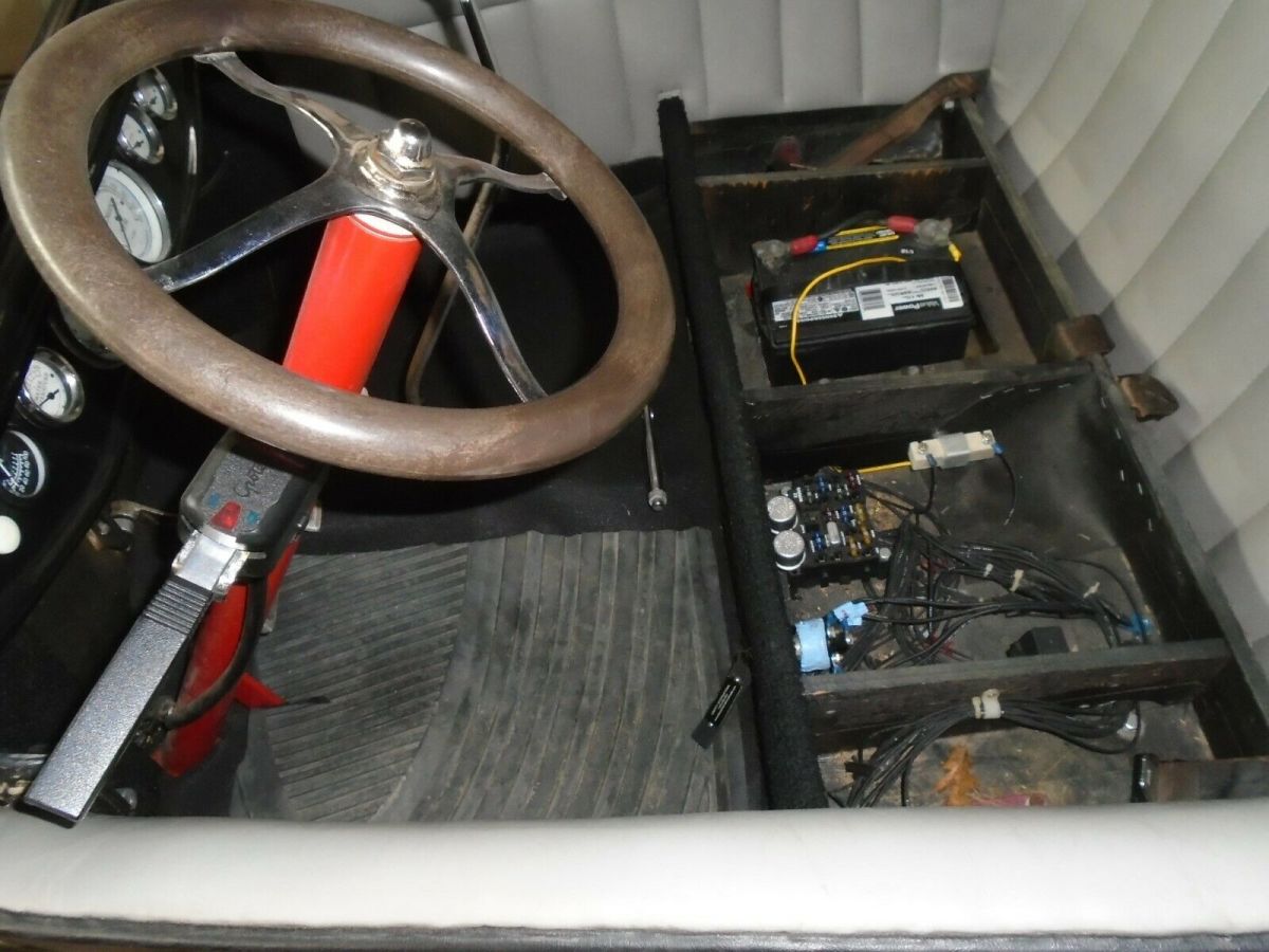 1923 Black Ford Model T Convertible