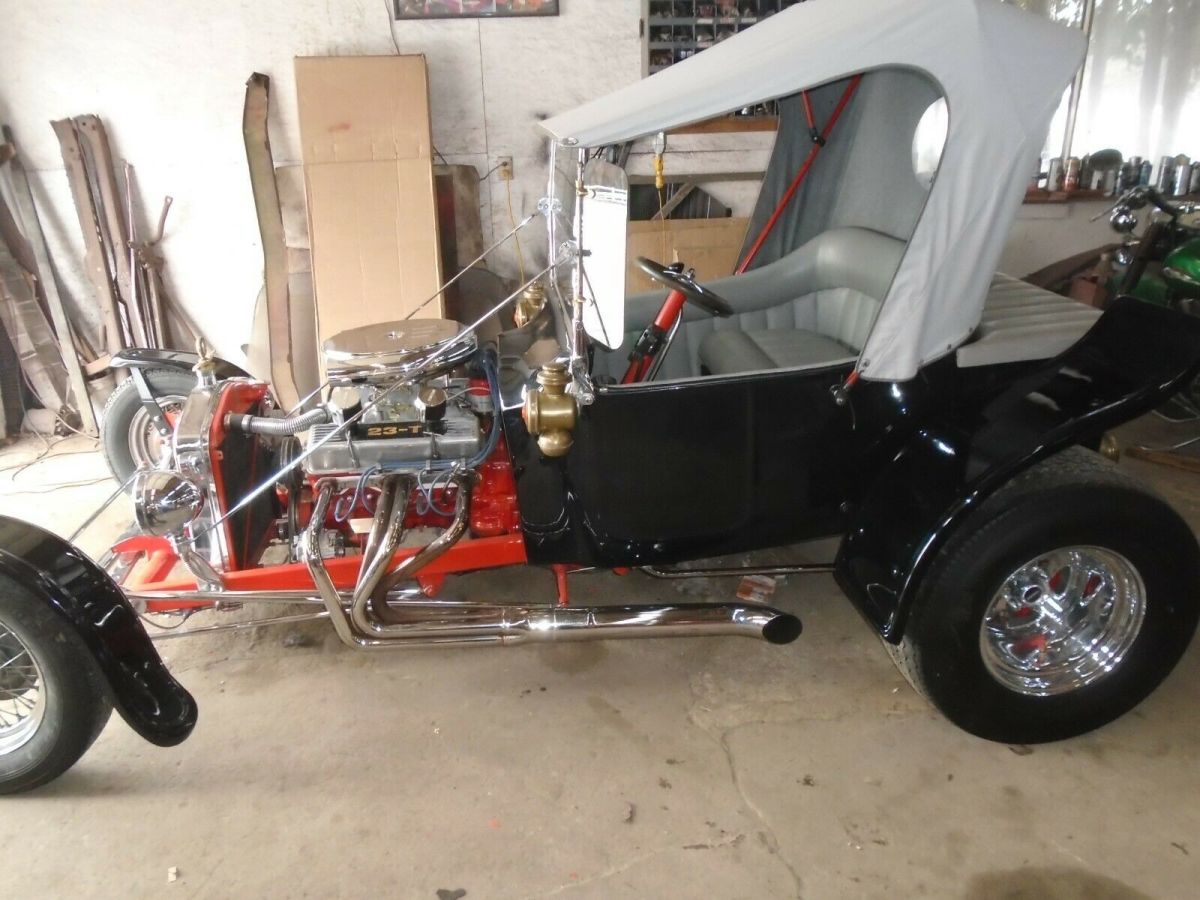 1923 Black Ford Model T Convertible