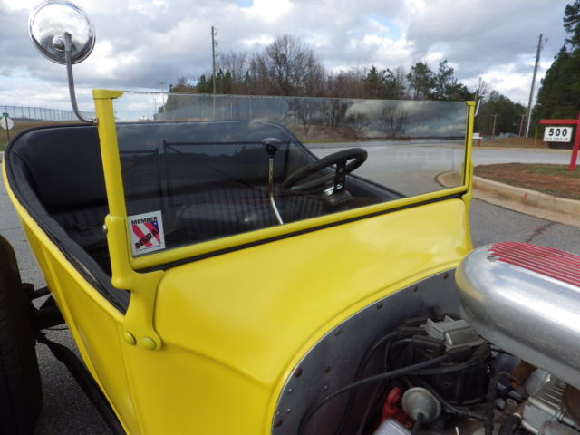 1923 Yellow Ford Model T