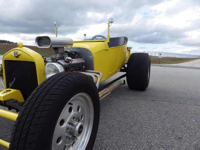 1923 Yellow Ford Model T