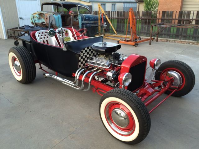 1923 Black and Red Ford Other T Bucket