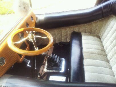 1923 White Ford Model T Convertible