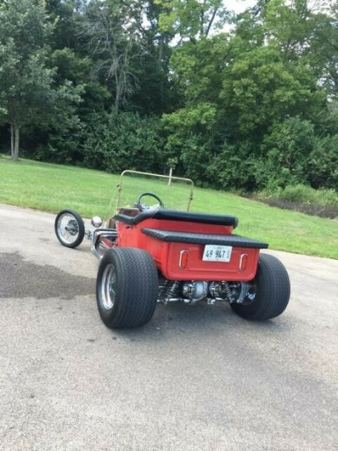 1970 Red Ford t bucket Convertible