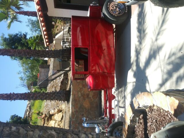 1924 red Chevrolet Chevy 2 door