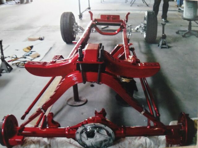 1924 red Chevrolet Chevy 2 door