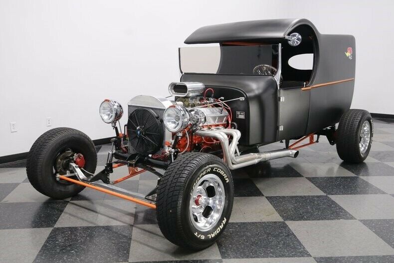 1924 Black Ford C-Cab Coupe