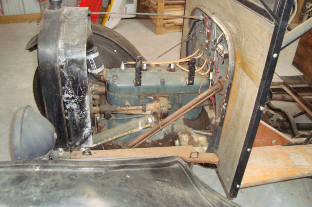 1924 BLK Ford Model T Cab &amp- Chassis