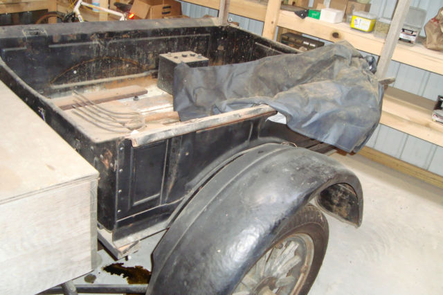 1924 BLK Ford Model T Cab &amp- Chassis