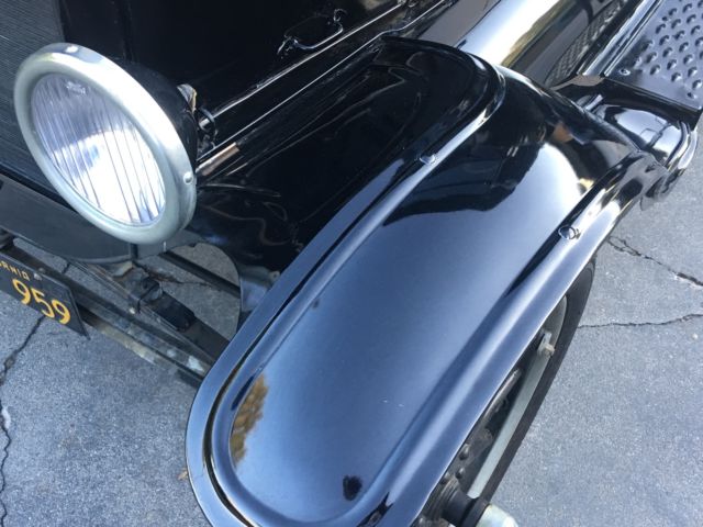 1924 Black Ford Model T Roadster