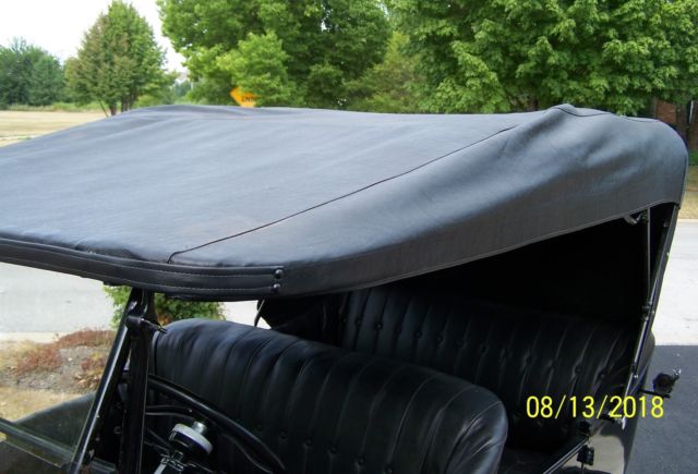 1924 Black Ford Model T Convertible