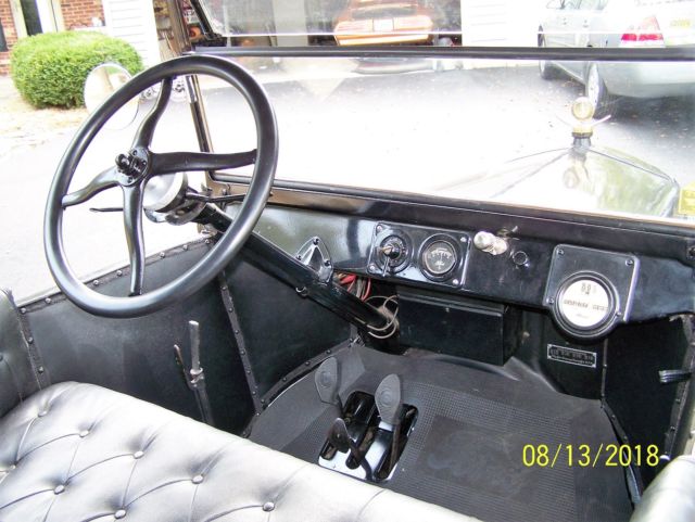 1924 Black Ford Model T Convertible