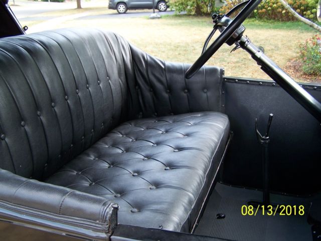 1924 Black Ford Model T Convertible