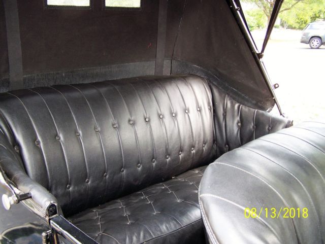 1924 Black Ford Model T Convertible