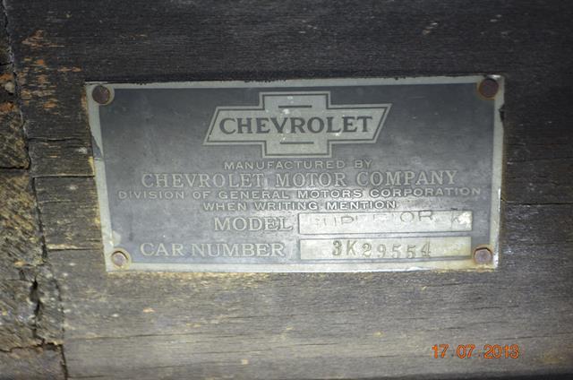 1925 Black Chevrolet Other Touring