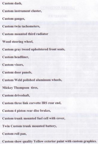 1925 Yellow Ford Model T