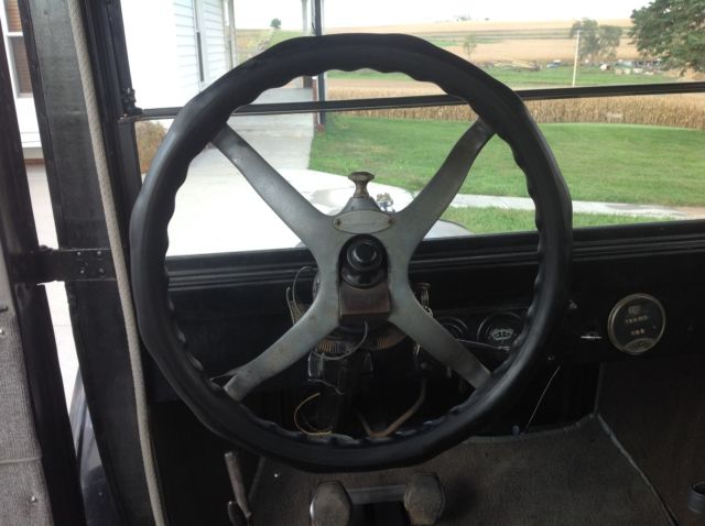 1925 Black Ford Model T Sedan