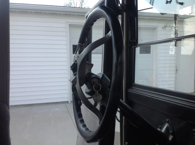 1925 Black Ford Model T Sedan